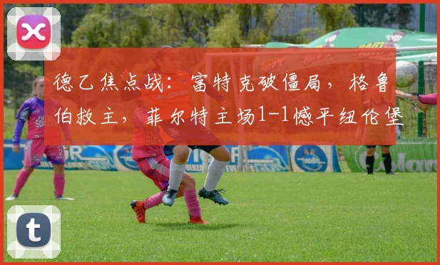 德乙焦点战：富特克破僵局，格鲁伯救主，菲尔特主场1-1憾平纽伦堡